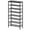 Charcoal + Black, variant on Nunsino Shoe Rack for Closet, Metal Shoe Organizer, 8 Tier Garage Shoe Rack Max Holds 40 Pairs,Shoe Storage shelf,Entryway, Black