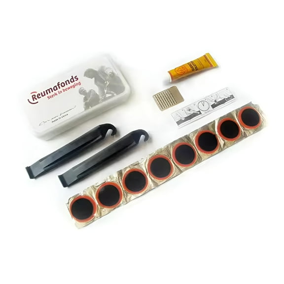 ZEPARO Bike Patch Repair Kit Bicycle Flat Tire Inner Tube Repair-Tools Puncture