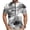 Dark Gray, variant on Mens Cycling Jersey Cycling Shirt Short Sleeve Bike Riding Shirt, Digital Pixel Camo Top, Zippered Back Phone Pocket with 3 Cargo Pouches, Quick Dry Breathable Bicycle Tee