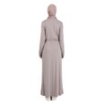 thumbnail image 5 of Modest Dress With Natural Fabric Elastic Waist Open Mink, 5 of 5