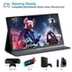 thumbnail image 3 of Monitor portátil KYY 15,6 pulgadas 1080P FHD USB-C HDMI con cubierta, 3 of 9