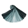 thumbnail image 1 of CUJM Gradient Rayon Cotton Scarf Wide Brimmed Double Stitch Cotton Modal W1B7, 1 of 6