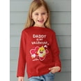 thumbnail image 2 of Paw Patrol Shirt for Toddler Kids Boys Girls Valentines Day Long Sleeve TShirt Red 4T, 2 of 5