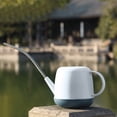 thumbnail image 3 of Stainless Steel Long Mouth Watering Pot Durable Precise Pouring Comfortable Grip for Household Use, 3 of 3