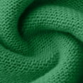 thumbnail image 6 of Zedker Casual Crewneck Long Lantern Sleeve Knitted Sweaters for Women Comfortable Elastic Cuffs Thermal Tops for Fall and Winter,Green,S, 6 of 6