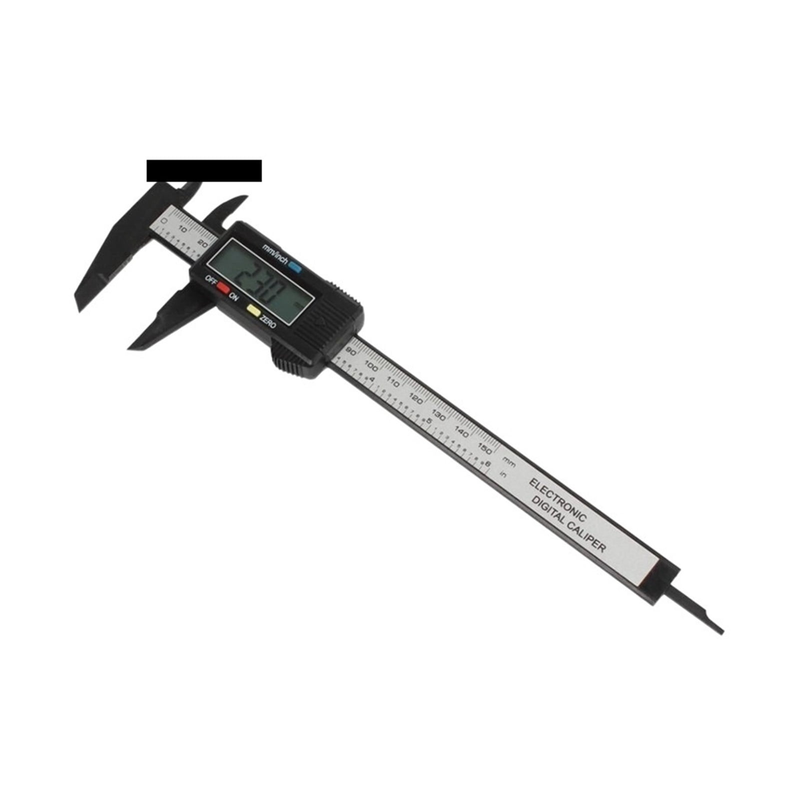 150mm Caliper Digital Electronic Digital Pachometer Carbon Fiber Vernier Gauge Micrometer Measuring Tool 6Inch