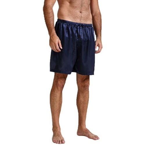 Men Lounge Shorts Nightwear Lace Up 