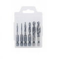 thumbnail image 6 of 1 Pcs Tap Drill Bit Hex Shank HSS Threaded Bit Screw Machine Compound Tap M3, 6 of 9