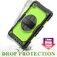 thumbnail image 5 of Funda SEYMAC de serie para Samsung Galaxy Tab A7 Lite de 8,7 pulgadas, color verde y negro, 5 of 8