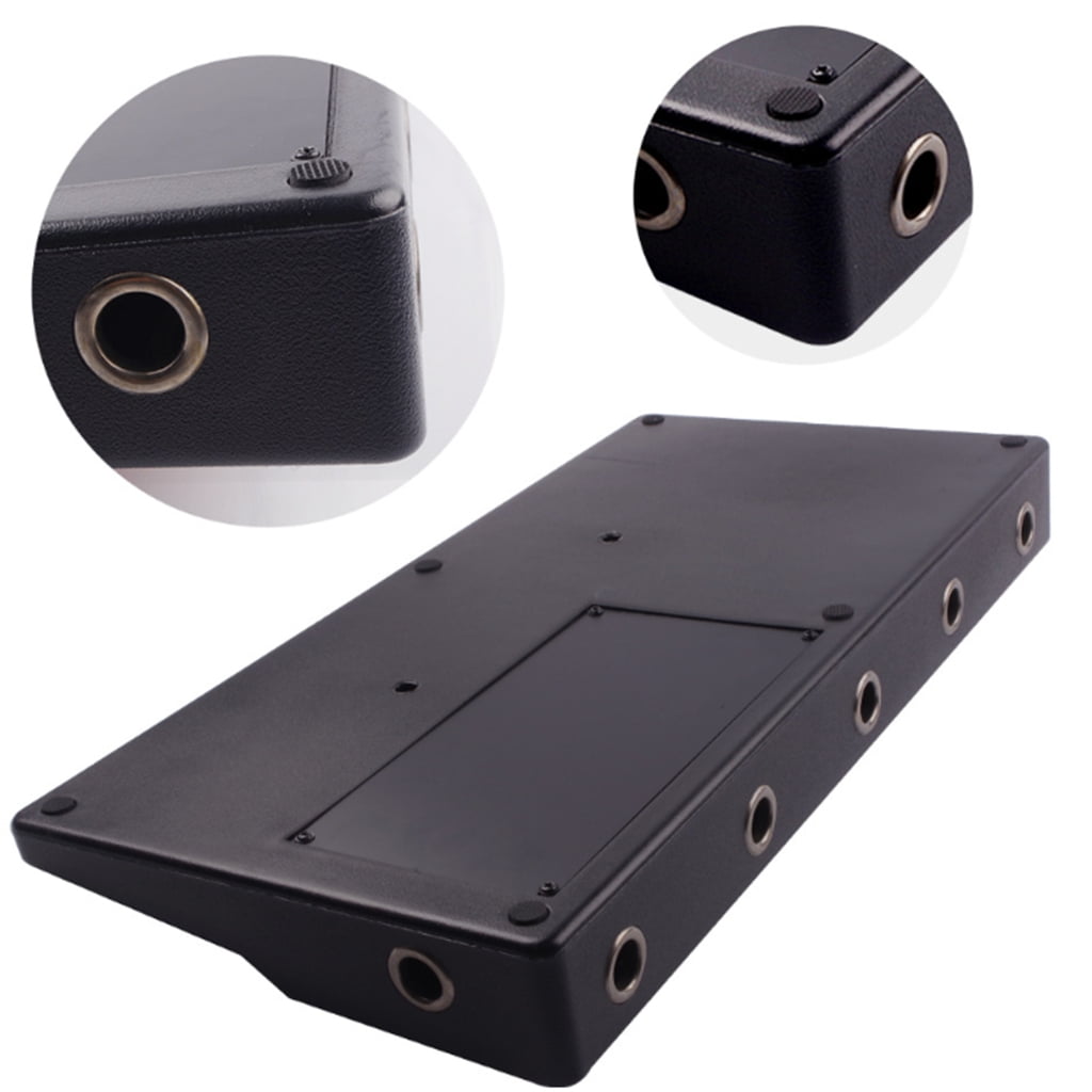 WINDLAND Guitar Pedalboard Case with Sticking Tape Pedal Accessories Guitar Pedal Panel
