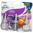 Glade PlugIns Refill 3 CT, Lavender & Peach Blossoms, FL. OZ. Total