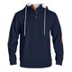 thumbnail image 4 of pstuiky Camisas de invierno de manga larga para hombre, Blusa informal y moderna de color liso con capucha y botones de manga larga para hombre Tops de hombre s, 4 of 5