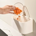 thumbnail image 4 of Clearance Rubbish Bags under $5,Hanging Mini Trash Can For Kitchen Cabinet Door Small Trash Can Under Sink Wall Mounted Trash Can Mini Trash Can For Cabinet Bedroom Bathroom, 4 of 8