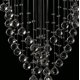 thumbnail image 3 of Candil de Cristal Cortado Gamalux Williams Krystal Brotante de 4 Luces, 3 of 5