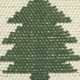 thumbnail image 6 of Mina Victory Holiday Tree Loops 20"X20" Green Ivory Throw Pillow, 6 of 6