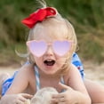 thumbnail image 2 of Gafas de sol para niños pequeños jinwen Rosado Lente 45 mm Altura 36 mm, 2 of 8