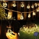 thumbnail image 1 of Cadena de luces LED solares de cáñamo para exteriores, decoración impermeable para patio, luces decorativas navideñas para vacaciones, bombillas de alambre de cobre, 1 of 3