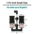 thumbnail image 2 of Aquaneat Sponge Filter, Aquarium Sponge Filter with Ceramic Media Balls, for Betta Fry Shrimp Tank, with 2 Spare Sponges, 2 of 7
