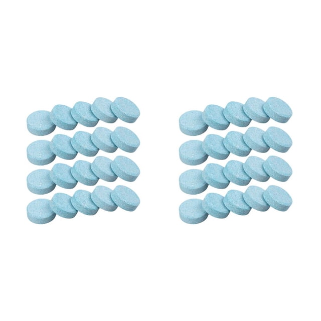 relayinert 20pcs Solid Washer Effervescent Glass Concentrated Washing Tools Kitchen Window Cleaners Agent Universal 2Set