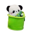 thumbnail image 2 of Precioso muñeco de peluche de panda de tubo de bambú para abrazar. con tubo de bambú, 2 of 9