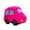 B, variant on 4 Inch Plush Police Car Toy Soft Stuffed Vehicle Figurine with Embroidery Details for Play and Collection Cozy Home Decor Decorative Pillow Ornament, Blue