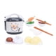 thumbnail image 3 of Juguete de olla arrocera con pulverizador de voz, juguete de olla arrocera para niños, juguetes de cocina para niños, herramientas de cocina de simulación resistentes y resistentes, 3 of 8