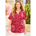 thumbnail image 4 of Catherines Women's Plus Size Isabella Romance Blouse, 4 of 5
