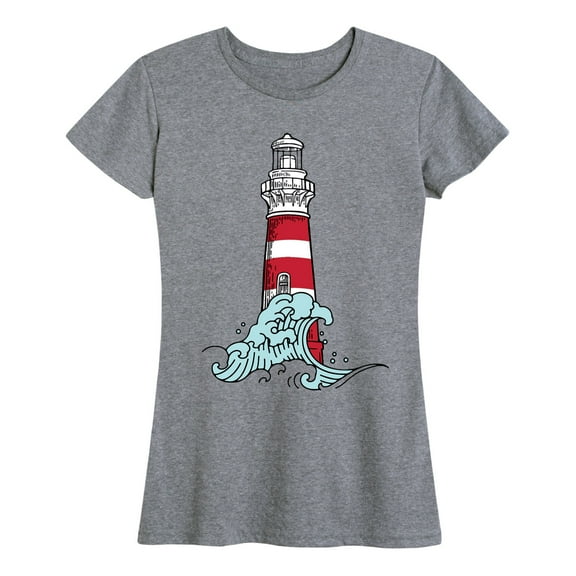 Instant Message - Nautical Lighthouse - Women's Short Sleeve T-Shirt