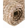 thumbnail image 4 of Aizza Trends 8 Ft Round Natural Jute Area Rug, Boho Chic Natural Jute Area Rug - Hand-Braided, Rustic Farmhouse Decor for Living Room Carpet,, 4 of 4