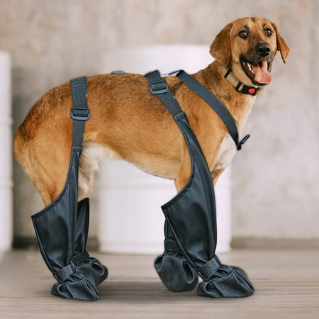 Suspender Boots Dog Shoes Are Dirt Proof and Waterproof When Going Out Dog Pet Shoes  Must Have Household Items