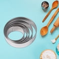 thumbnail image 3 of 5 Pcs/Set Moule à Biscuits Multifonctionnel en Acier Inoxydable Accessoires de Cuisine pour Couper les Biscuits, 3 of 11
