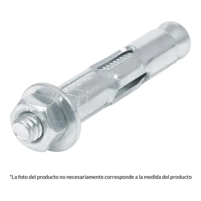 Taquete Expansivo Con Tornillo Truper 5/16'' X 3/8'' 10 Fiero 47320 TAE-5/16TG