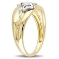 thumbnail image 3 of Everly Men's Diamond 10k Yellow Gold Ring, 3 of 7