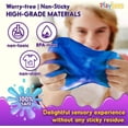 thumbnail image 2 of Playbees Mini Galaxy Slime - 24 Pack - Marbled Unicorn Slime Party Favors - Rainbow Colors for Sensory Fun, Stress Relief, Travel Sized, Classroom Prize, Activity Playset DIY, Ages 3+, 2 of 7