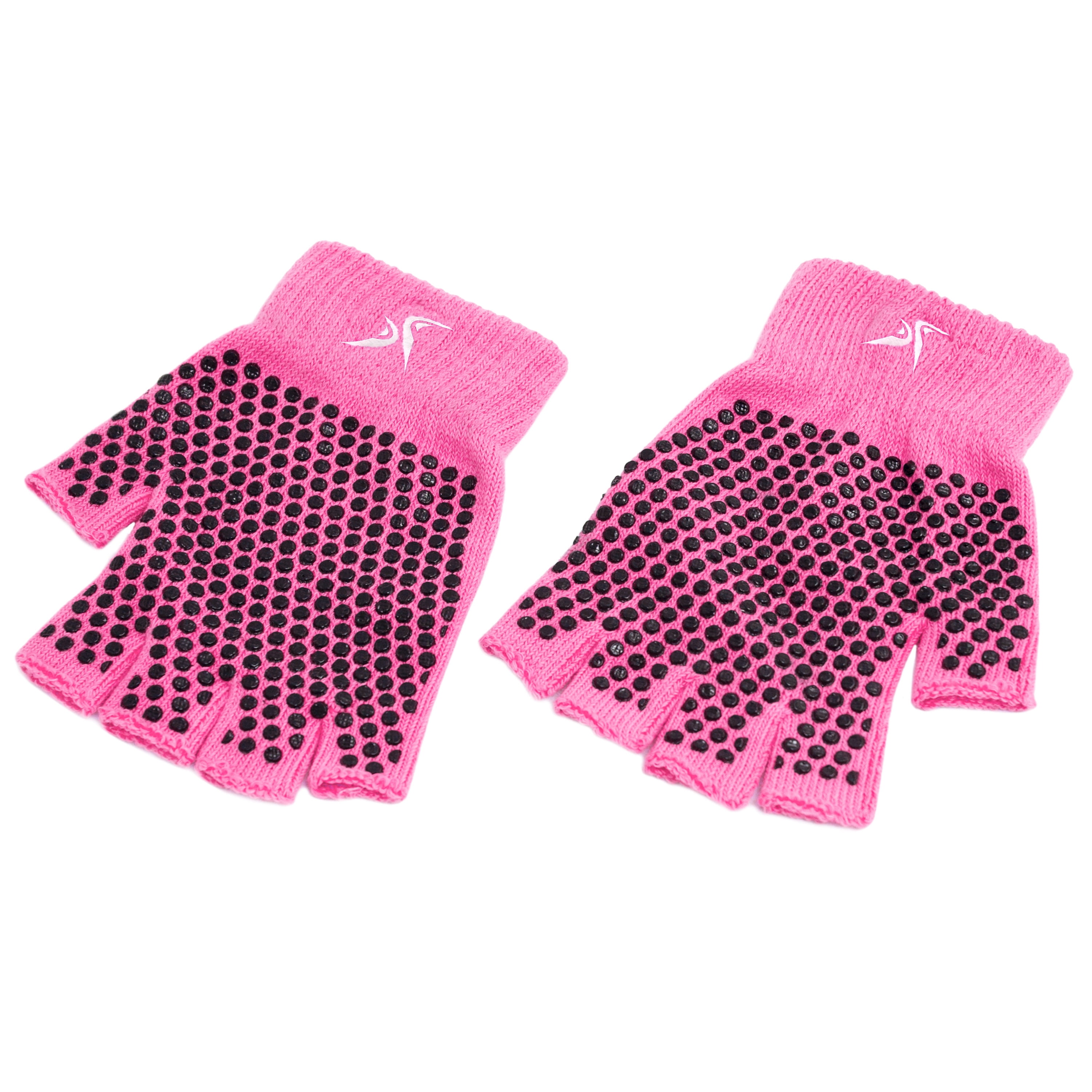Grippy Yoga Gloves Pink