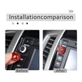 thumbnail image 3 of TINKI Car Aluminum Alloy Volume Knob Button Cover 2pcs for Toyota Tacoma 2011 2012 2013 2014, 3 of 7