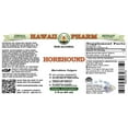 thumbnail image 2 of Horehound (Marrubium Vulgare) Dry Herb ALCOHOL-FREE Liquid Extract. Expertly Extracted by Trusted HawaiiPharm Brand. Absolutely Natural. Proudly made in USA. Glycerite 2 Fl.Oz, 2 of 3