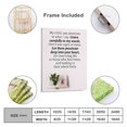 thumbnail image 2 of Inspirational Quotes Proverbs 4 20-22 Wall Art Bible Poetry Verses Framed Canvas Wall Art for Home Living Room Farmhouse Wall Decor Poster 16x20inch(40x50cm), 2 of 5