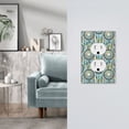 thumbnail image 5 of Fotbe Boho Dreamcatcher 1 Print Duplex Receptacle Wall Plate, 1-Gang 5.0" x3.0" Wall Outlet Covers, Dual Outlet Faceplates Covers, Color-matched Screws Included-Style S, 5 of 6