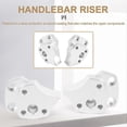 thumbnail image 3 of 25mm Handlebar Riser for FJR1300 FJR 1300 2001-2005 Silver Handle Bar Risers Motorcycle Accessories Parts, 3 of 5