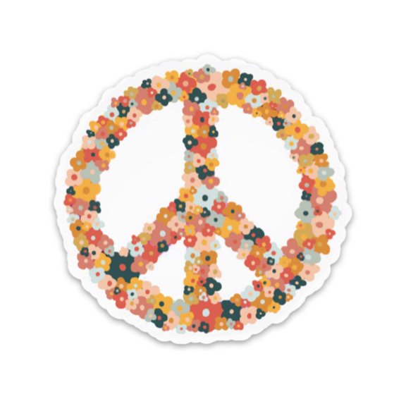 Sticker | Peace  Flowers