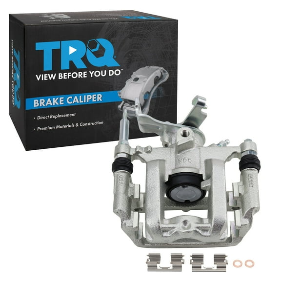 TRQ Rear Right Brake Caliper w/Bracket Passenger Side Compatible with 2012-2017 Buick Verano