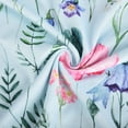 thumbnail image 6 of Patlollav Summer Saving Clearance Plus Size Womens V Neck Summer Gradient Print Regular Casual Short Sleeve Tops, 6 of 6