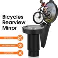 thumbnail image 5 of Rearview mirror - E-bike mirror - Bicycle rearview mirror - Convex mirror - Mini rearview mirror - 360° Rotation - Waterproof - High Definition - Acrylic Mirror - Suitable for straight - Curved, 5 of 5