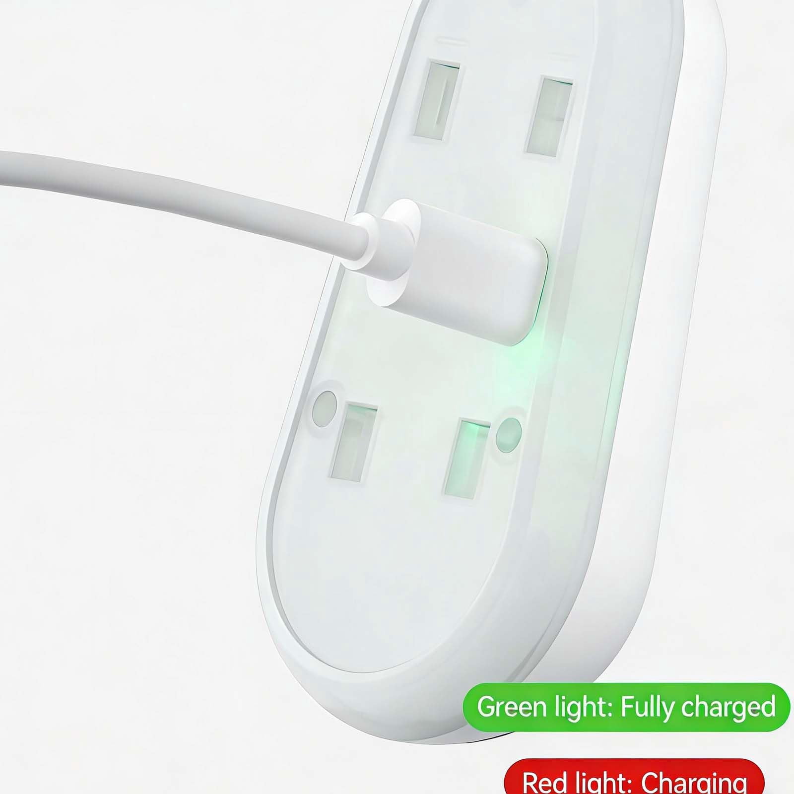 UV Toilet Light – Motion-Activated, Rechargeable with Night Light, Adhesive-Mounted for Bathroom