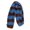 Blue coffee, variant on Fashion Striped Scarf for Winter Autumn Knitted Thin Neck Scarf for Women Outfit All Matching Casual Formal Long Scarf