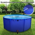 thumbnail image 4 of Industrial-Grade Canvas Water Storage Tank, Pond for Koi Breeding, Agricultural Irrigation, Disaster Preparedness Water Supply(78.7x31.5in), 4 of 9