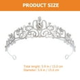 thumbnail image 2 of Accessoire de Tête pour Fille, Bandeau Scintillant en Strass, Coiffe d'Anniversaire, 2 of 9