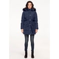 thumbnail image 3 of Ellos Women's Belted Puffer Coat Coat, 3 of 6