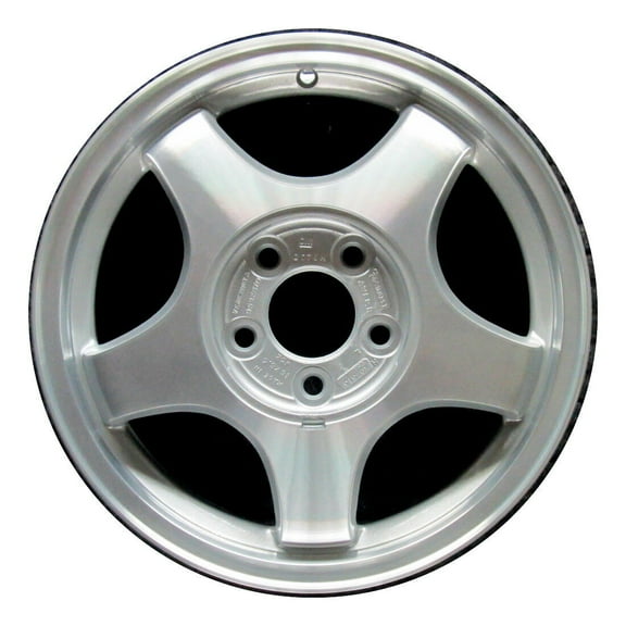 Wheel Rim for 00-07 Chevrolet Impala 16x6.5 in Machined Aluminum Rim Direct Fit